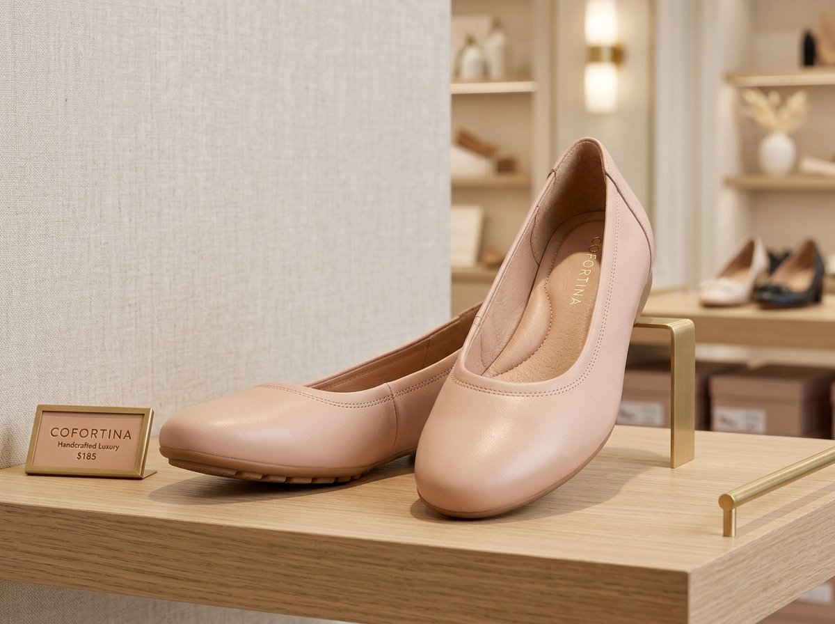 Women's comfortable cushioned slip-on flats